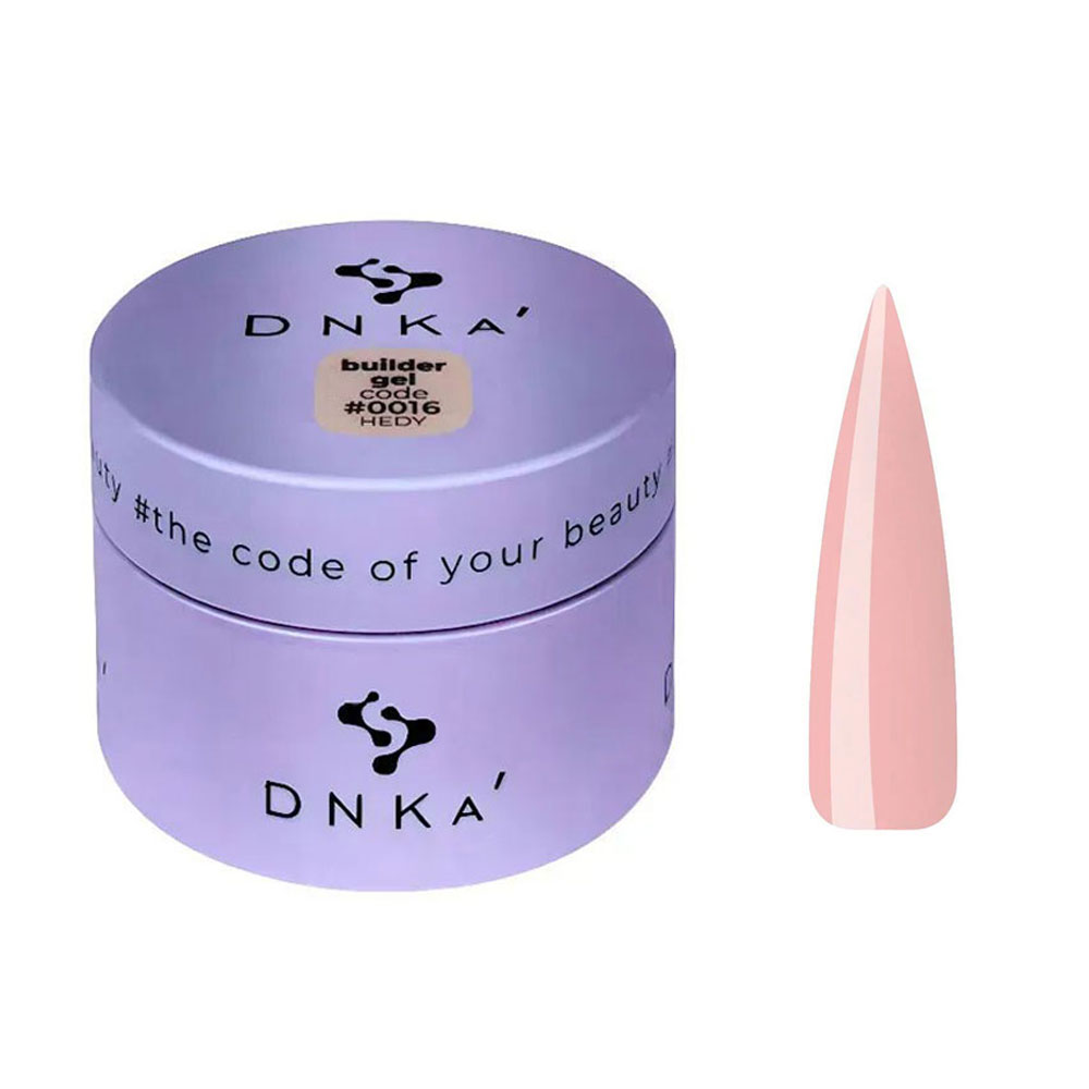 Гель для нарощування нігтів DNKa' Builder Gel 0016 Hedy, 30 мл